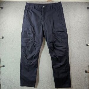Vertx Mens Navy Blue Tactical Cargo Pants Size 36x34